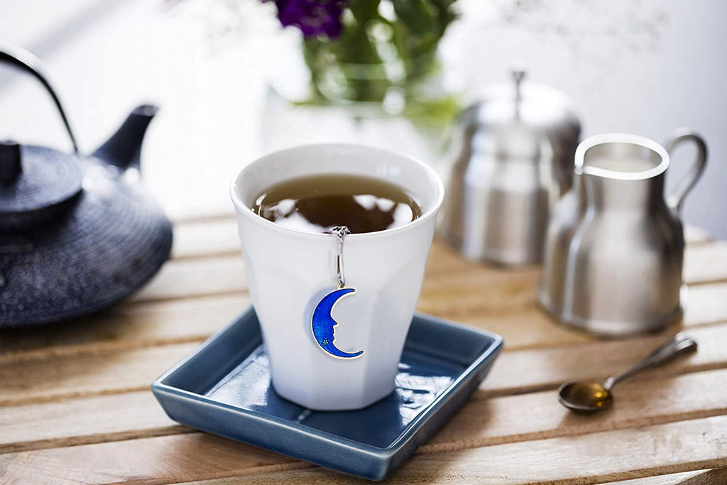 2Pack Tea Infuser with Cute Cat Charm,Premium Stainless Steel Loose Leaf Tea Strainer Tea Steeper Tea Ball Tea Infusers for Loose Tea
